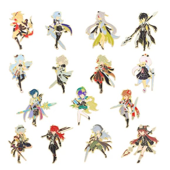 ๐50% OFF/3+...Genshin Impact Pins - Picture 6 of 7